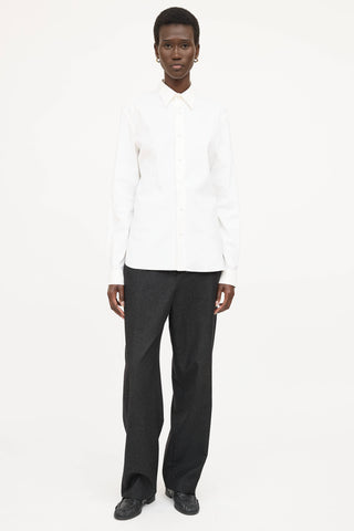 Prada Cotton Button Up Shirt