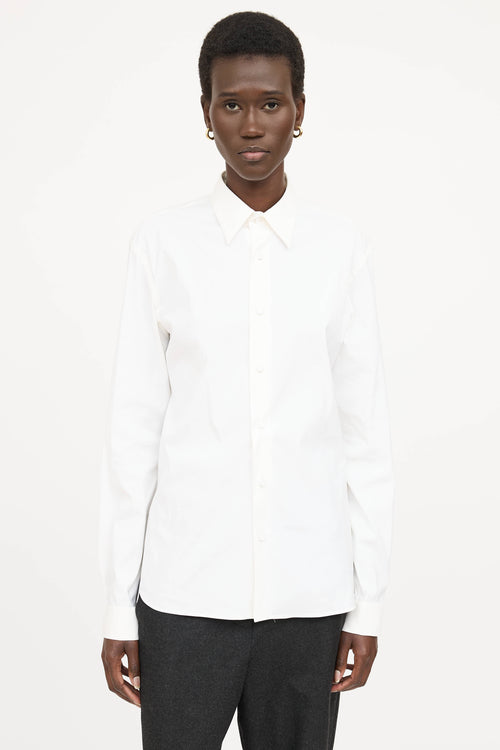 Prada Cotton Button Up Shirt