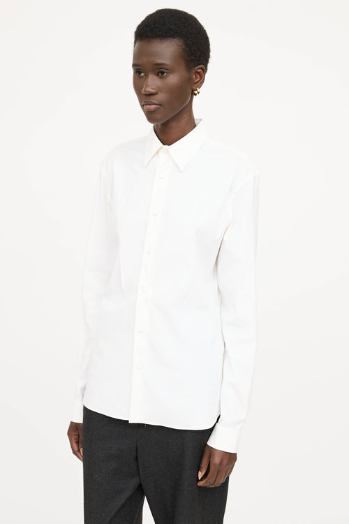 Prada Cotton Button Up Shirt