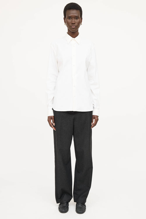 Prada Cotton Button Up Shirt