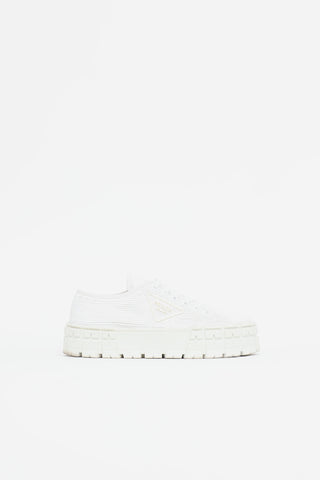Prada Sequin Double Wheel Sneaker