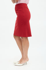 Prada Wool Blend Pencil Skirt