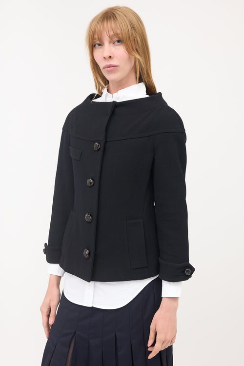 Prada Wool Crepe Jacket
