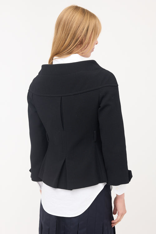 Prada Wool Crepe Jacket