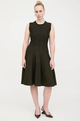Prada Wool Flared Dress