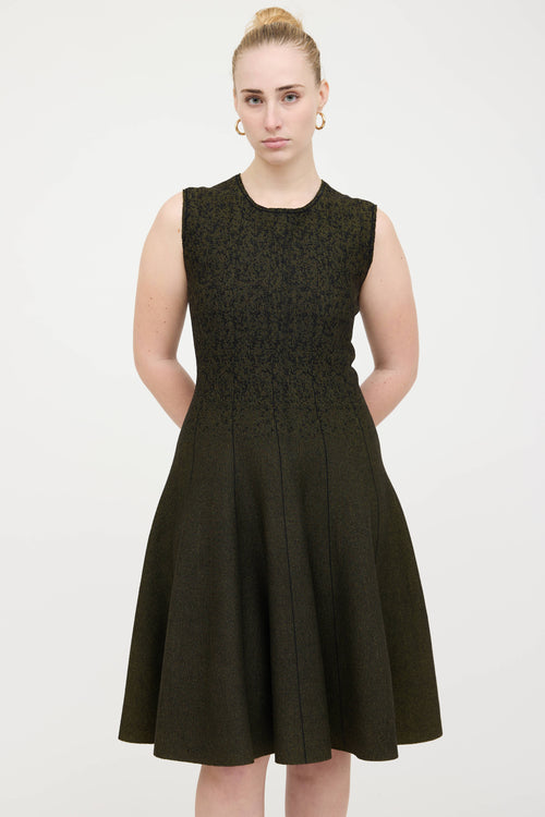 Prada Wool Flared Dress
