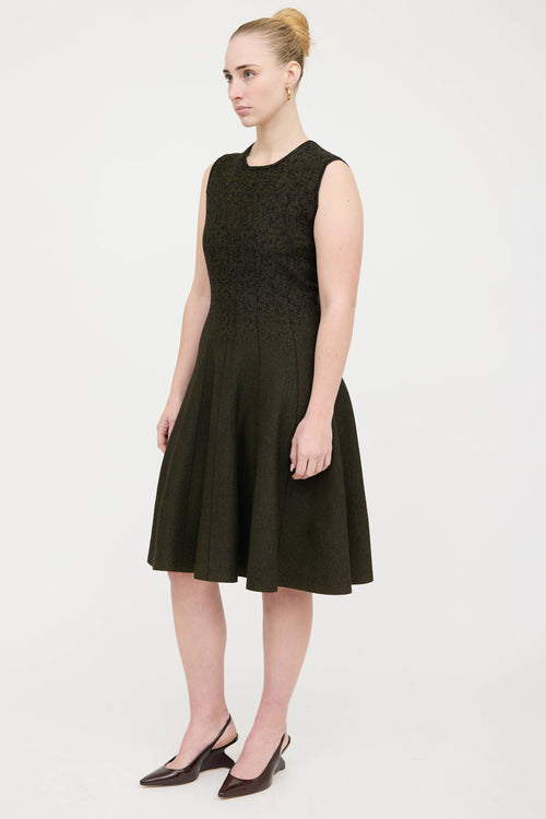 Prada Wool Flared Dress