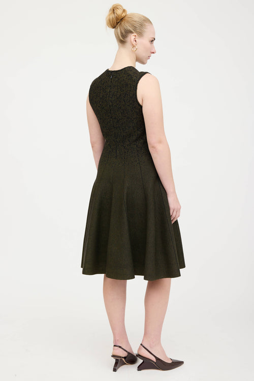 Prada Wool Flared Dress