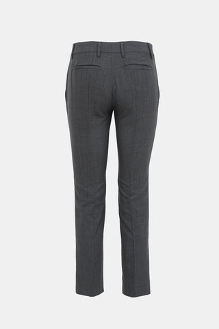 Prada Wool Low Rise Trouser