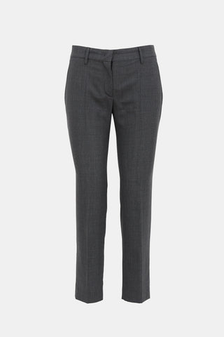 Prada Wool Low Rise Trouser
