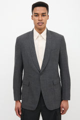 Prada Wool Shawl Collar Blazer