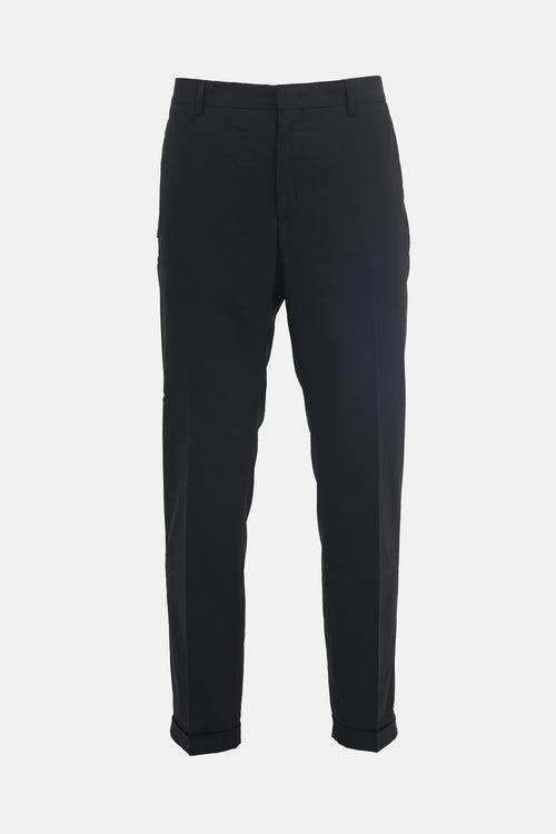 Prada Wool Tapered Leg Trouser