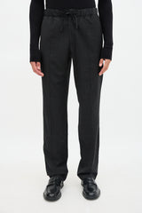 Prada Wool Drawstring Trouser