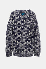 Prada Wool Intarsia Cardigan