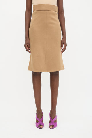 Prada Wool Pencil Skirt