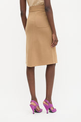 Prada Wool Pencil Skirt