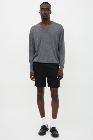 Prada Wool V-Neck Sweater