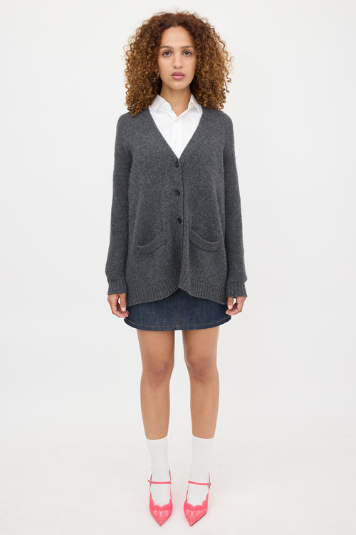 Prada Wool & Cashmere Cardigan