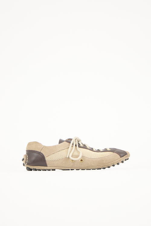 Prada X Car Shoe Suede Sneaker