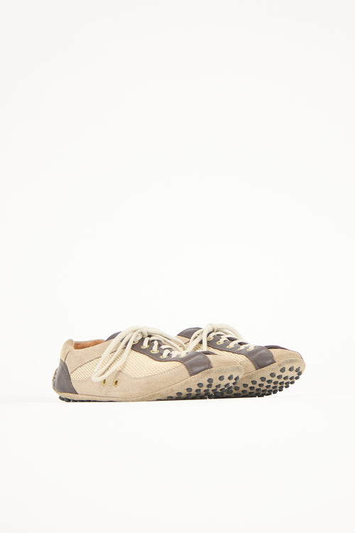 Prada X Car Shoe Suede Sneaker
