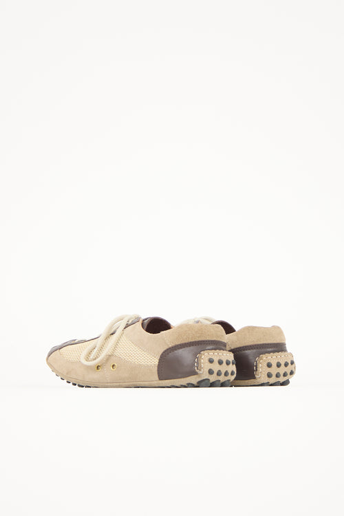 Prada X Car Shoe Suede Sneaker