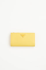 Prada Saffiano Logo Wallet