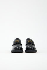 Prada Patent Leather Platfrom Penny Loafer