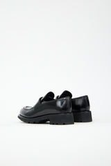 Prada Patent Leather Platfrom Penny Loafer