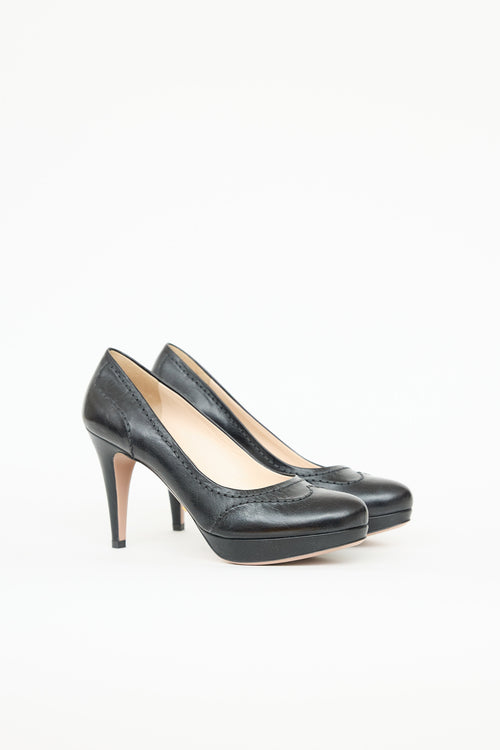 Prada Whip Stitch Pump