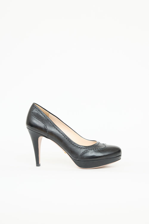 Prada Whip Stitch Pump