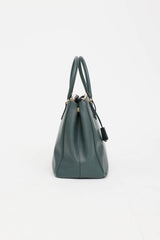Prada Saffiano Double Zip Galleria Bag