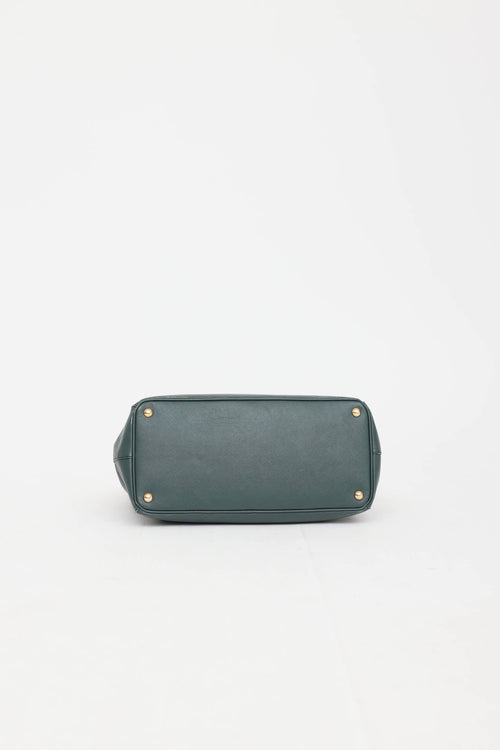 Prada Saffiano Double Zip Galleria Bag