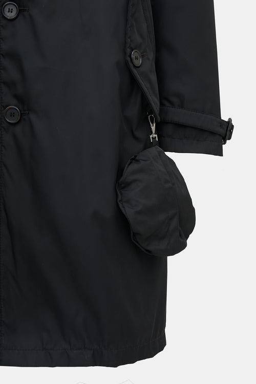 Prada Vintage Nylon Trench Coat