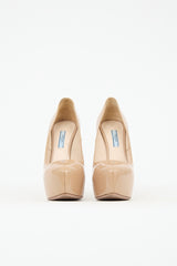 Prada Patent Leather Platform Pump