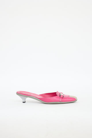 Prada Sport Buckle Mules