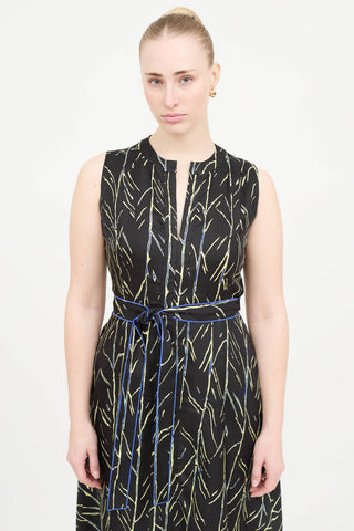 Proenza Schouler Silk Patterned Dress