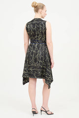 Proenza Schouler Silk Patterned Dress
