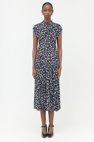 Proenza Schouler Crepe Printed Dress