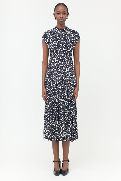Proenza Schouler Crepe Printed Dress