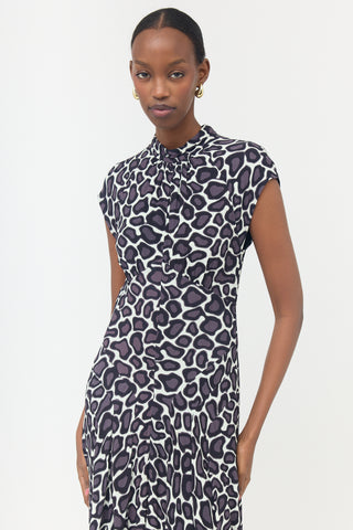 Proenza Schouler Crepe Printed Dress