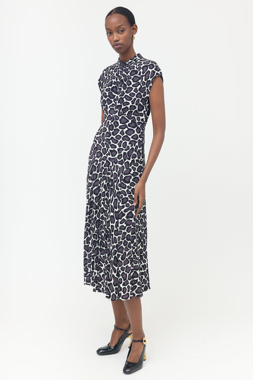 Proenza Schouler Crepe Printed Dress