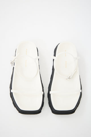Proenza Schouler Leather Forma Sandal