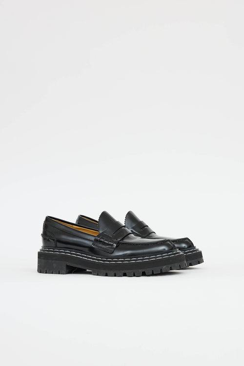 Contrast Stitch Loaferproenza-schouler-contrast-stitch-loafer-1-24573-281