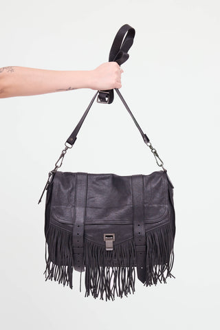 PS1 Leather Fringe Bag