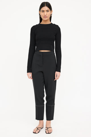 Proenza Schouler Textured Crop Top