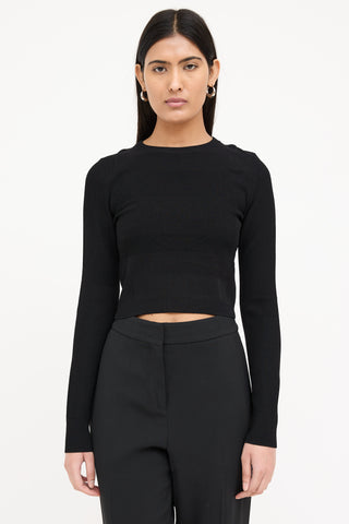 Proenza Schouler Textured Crop Top