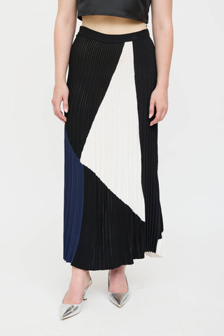 Proenza Schouler Pleated Panelled Maxi Skirt