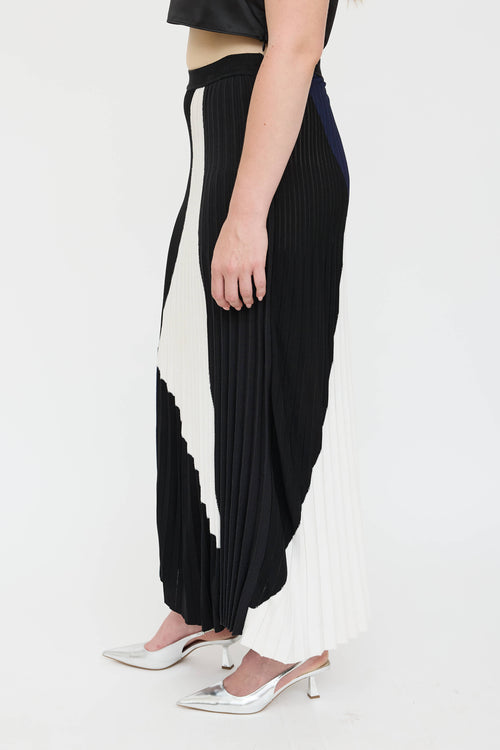 Proenza Schouler Pleated Panelled Maxi Skirt