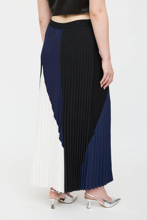 Proenza Schouler Pleated Panelled Maxi Skirt