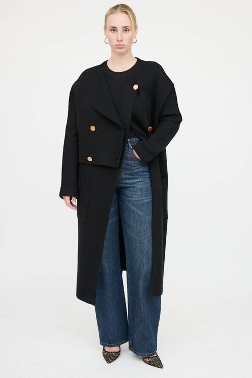Proenza Schouler Wool Double Breasted Coat